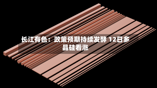 长江有色：政策预期持续发酵 12日多晶硅看涨-第2张图片